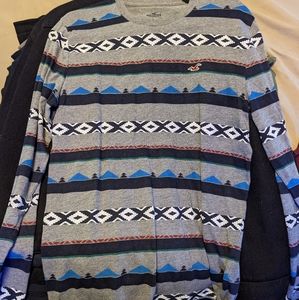 Long sleeve Hollister shirt.